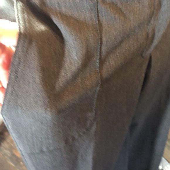 Ann Taylor loft charcoal Marisa trouser sz 6 / four pockets/ zipper/ belt loops - Picture 5 of 14